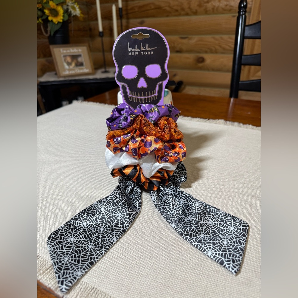 HALLOWEEN Hair Scrunchies set of 6